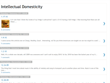 Tablet Screenshot of intellectualdomesticity.blogspot.com