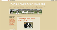 Desktop Screenshot of cavalier-elevage.blogspot.com
