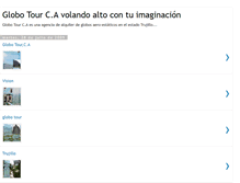 Tablet Screenshot of globotourca.blogspot.com