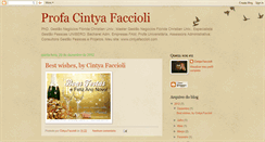 Desktop Screenshot of profacintyafaccioli.blogspot.com