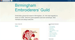 Desktop Screenshot of birminghamembroiderersguild.blogspot.com