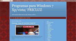 Desktop Screenshot of fricluz.blogspot.com