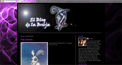Desktop Screenshot of el-blogdelabruja.blogspot.com