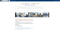 Desktop Screenshot of cablefreesolutions.blogspot.com