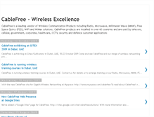 Tablet Screenshot of cablefreesolutions.blogspot.com