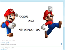 Tablet Screenshot of jogos-para-nintendods.blogspot.com