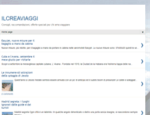 Tablet Screenshot of ilcreaviaggi.blogspot.com