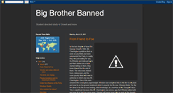 Desktop Screenshot of bigbrobanned.blogspot.com