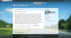 Desktop Screenshot of option-trading-tips.blogspot.com