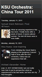 Mobile Screenshot of ksuorchestrachina.blogspot.com