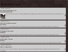Tablet Screenshot of mariakonowlund.blogspot.com