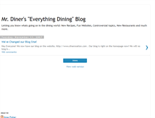 Tablet Screenshot of mrdiner.blogspot.com