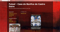 Desktop Screenshot of futsalcasadobenfica-castrodaire.blogspot.com