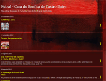 Tablet Screenshot of futsalcasadobenfica-castrodaire.blogspot.com
