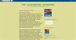 Desktop Screenshot of lackawannagardener.blogspot.com
