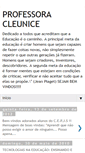 Mobile Screenshot of professoracleoamorim.blogspot.com