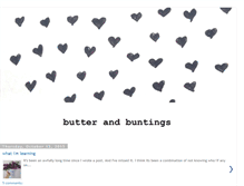 Tablet Screenshot of butterandbuntings.blogspot.com