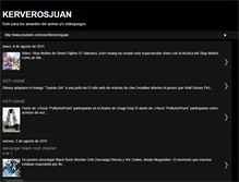 Tablet Screenshot of kerveros-juan.blogspot.com