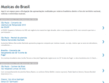 Tablet Screenshot of agendamusicasdobrasil.blogspot.com