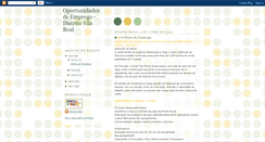 Desktop Screenshot of escolhas-estrela-polar-oportunidades.blogspot.com