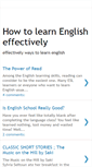 Mobile Screenshot of learn-english-effectively.blogspot.com