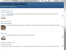 Tablet Screenshot of frenchmancreekmarket.blogspot.com