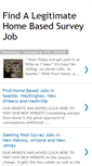 Mobile Screenshot of legitimatehomebasedjob.blogspot.com