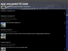 Tablet Screenshot of hariacearchitects.blogspot.com