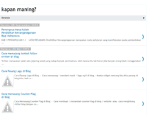 Tablet Screenshot of kapanmaning.blogspot.com