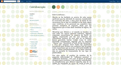 Desktop Screenshot of caleidoscopiomx.blogspot.com