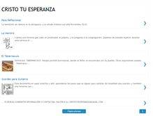 Tablet Screenshot of cristotuesperanza.blogspot.com