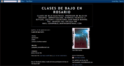 Desktop Screenshot of clasesdebajorosario.blogspot.com