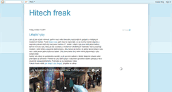 Desktop Screenshot of hitechfreak.blogspot.com