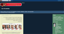 Desktop Screenshot of lasencuestas.blogspot.com