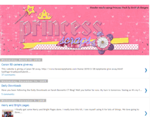 Tablet Screenshot of onebigtallgirl-princessscraps.blogspot.com