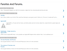 Tablet Screenshot of fansite-index.blogspot.com