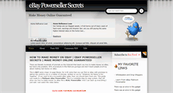 Desktop Screenshot of ebay-powerseller-secrets.blogspot.com