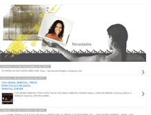 Tablet Screenshot of danzaorientalnegra.blogspot.com