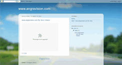 Desktop Screenshot of angravision.blogspot.com