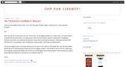 Desktop Screenshot of gop4liberty.blogspot.com