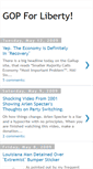 Mobile Screenshot of gop4liberty.blogspot.com