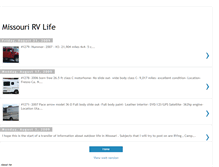 Tablet Screenshot of missourirvlife.blogspot.com
