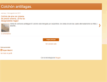 Tablet Screenshot of colchonantillagas.blogspot.com