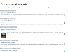 Tablet Screenshot of firstavenightclub.blogspot.com
