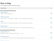 Tablet Screenshot of paratublog.blogspot.com