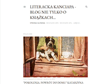 Tablet Screenshot of literacka-kanciapa.blogspot.com