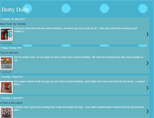 Tablet Screenshot of dottydollyquilting.blogspot.com