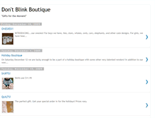 Tablet Screenshot of dontblinkboutique.blogspot.com