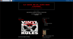 Desktop Screenshot of lacasaenelairebarlounge.blogspot.com