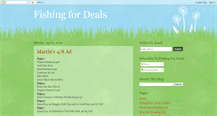 Desktop Screenshot of fishingfordeals.blogspot.com